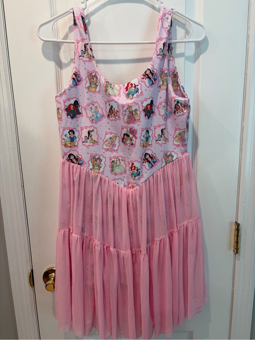 New Disney princess athletic tulle dress
